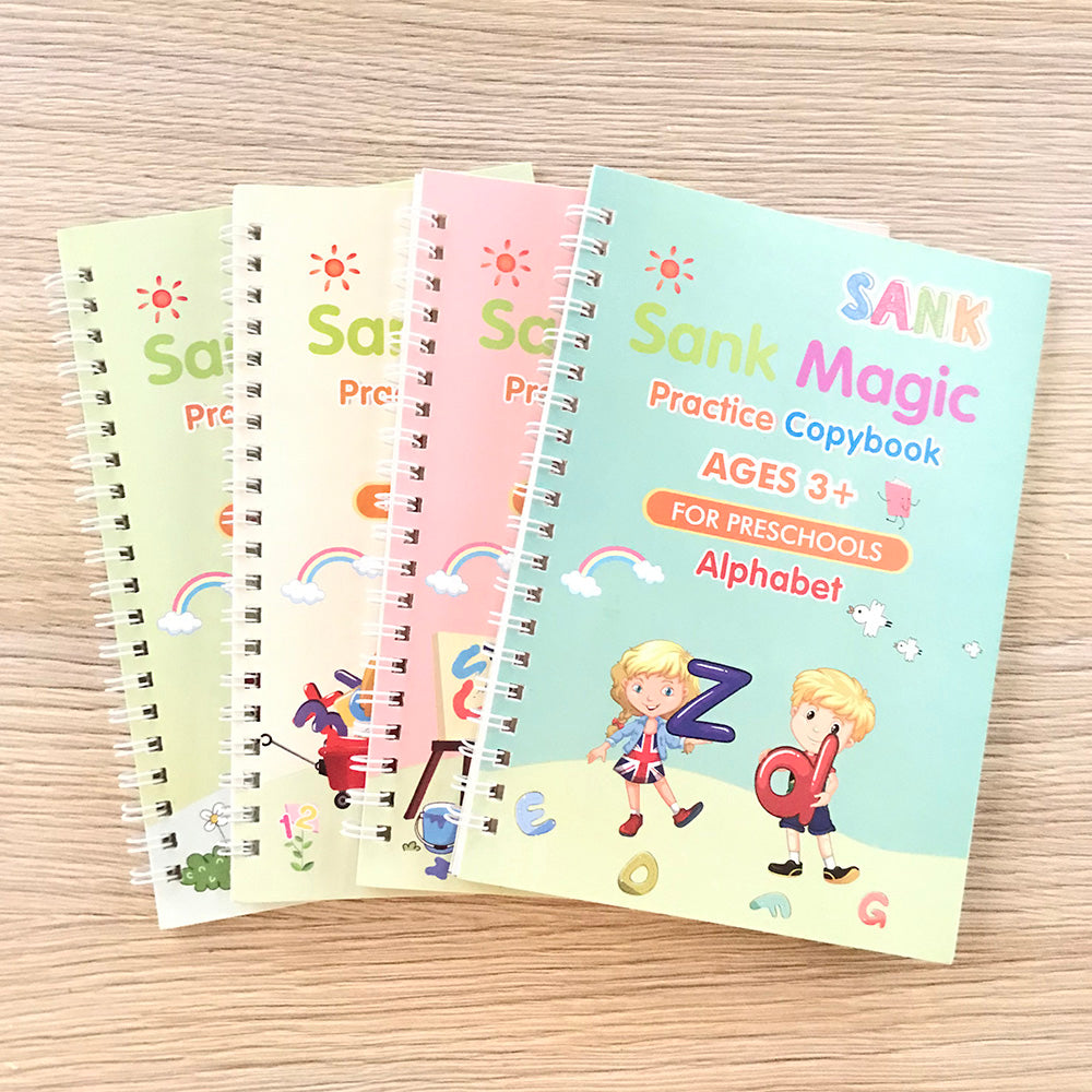 Magic Practice CopyBook - Teach Your Child to Write with Ease