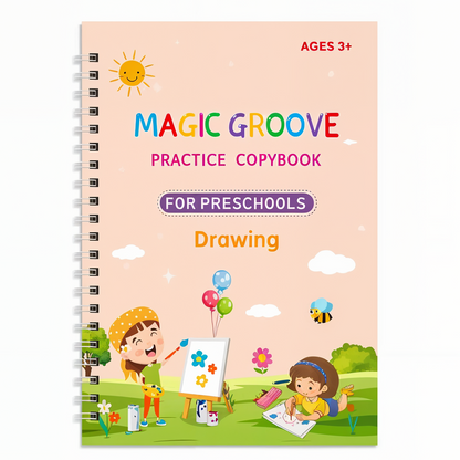 Magic Practice CopyBook - Teach Your Child to Write with Ease