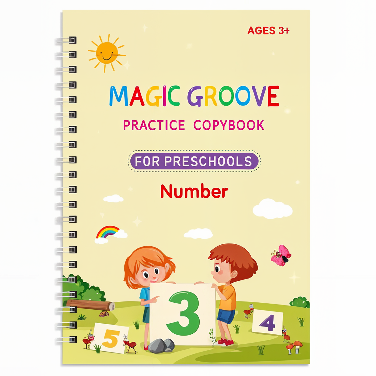 Magic Practice CopyBook - Teach Your Child to Write with Ease