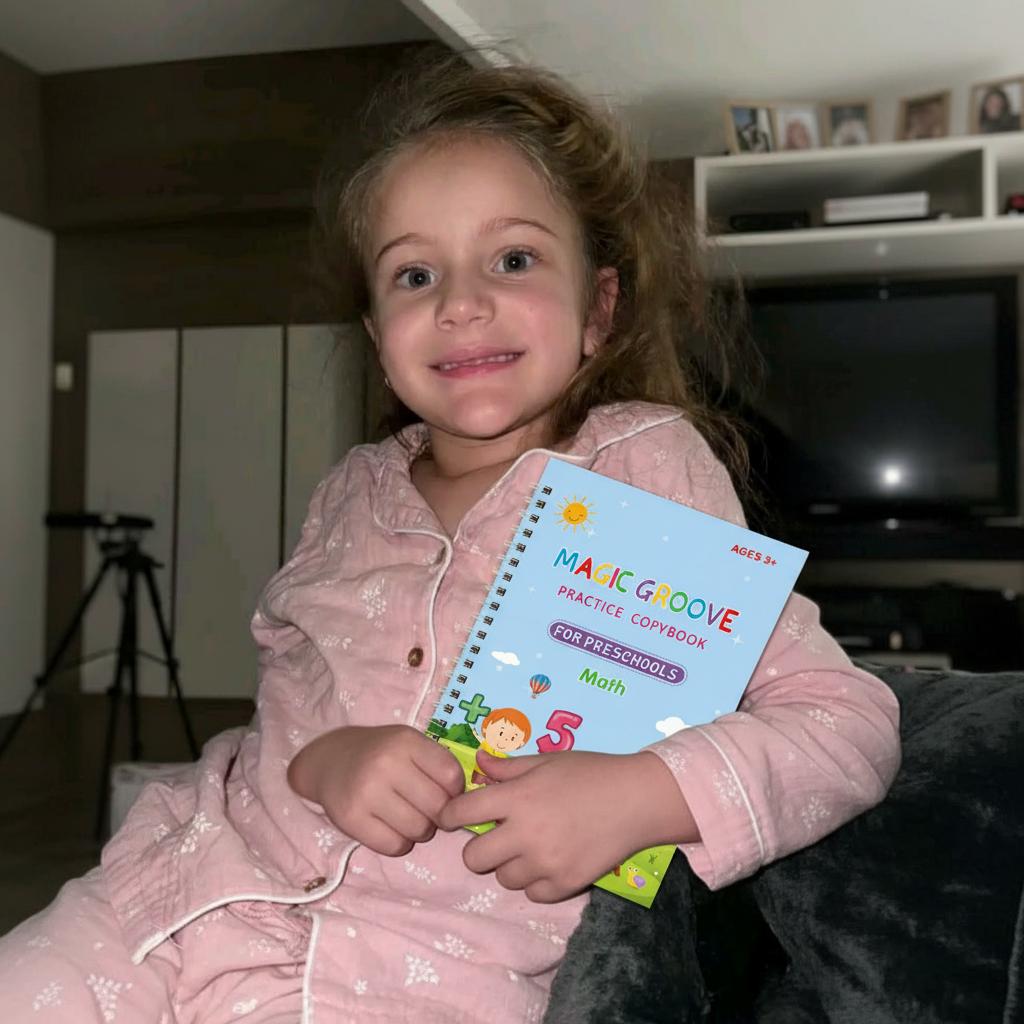 Magic Practice CopyBook - Teach Your Child to Write with Ease